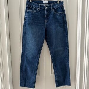 LOFT Indigo Cropped Jeans